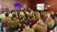 Taller de Autocuidado y Primeros Auxilios Psicológicos a Carabineros de Chile.