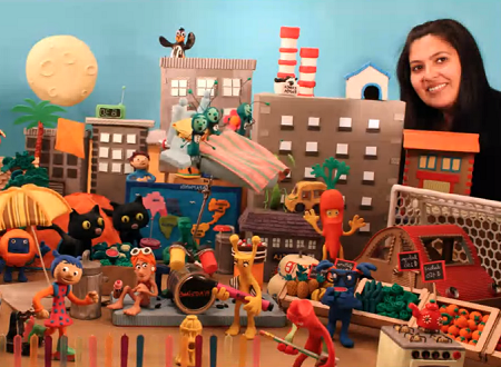 Realizadora de producciones en stop motion participa en masterclass de Animación y Diseño