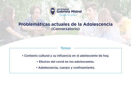 Psicología realizó conversatorio sobre los problemas actuales de la adolescencia