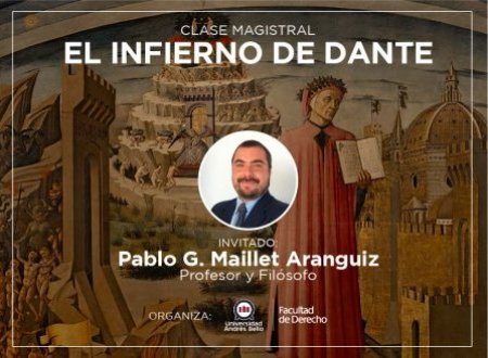 Profesor UGM realizó charla magistral online “El infierno de Dante” en Universidad Andrés Bello