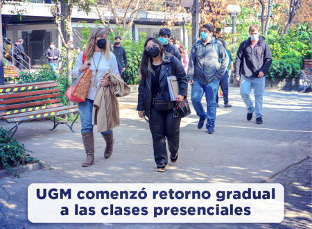 UGM comenzó retorno gradual a las clases presenciales