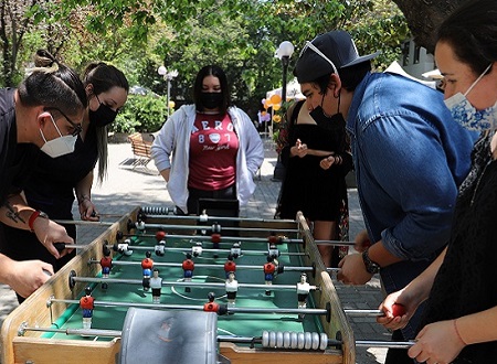 Dirección de Desarrollo Estudiantil organizó actividades recreativas para la semana aniversario