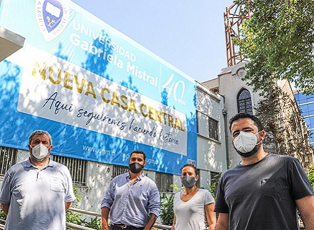 Universidad Gabriela Mistral inició traslado de unidades a su nueva Casa Central