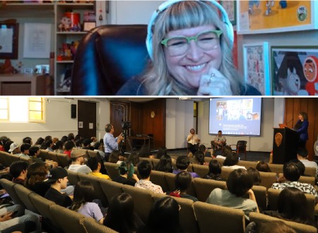 Destacada directora de series de animación Meeka Stuart brindó masterclass para estudiantes de Diseño y Artes Digitales UGM