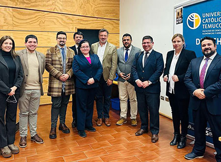 U. Católica de Temuco y Escuela de Derecho UGM realizaron Congreso Internacional de Derecho Privado e IA