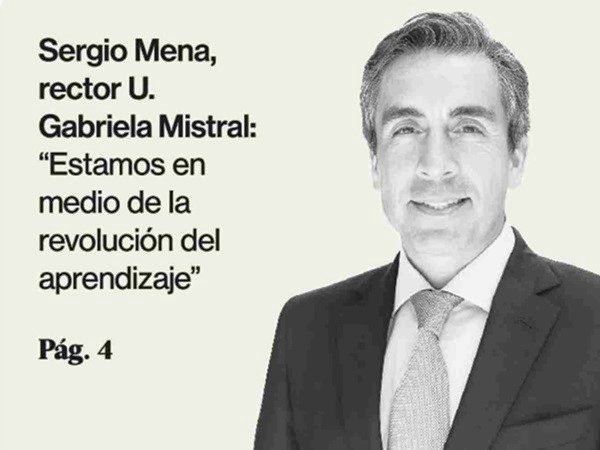 Rector Sergio Mena en La Tercera: 
