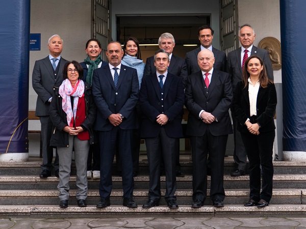 U. Gabriela Mistral recibió al Directorio de la CUP para abordar los desafíos del Sistema de Educación Superior