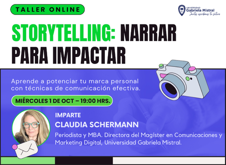 Taller de Storytelling potencia las habilidades comunicativas de estudiantes y alumni UGM