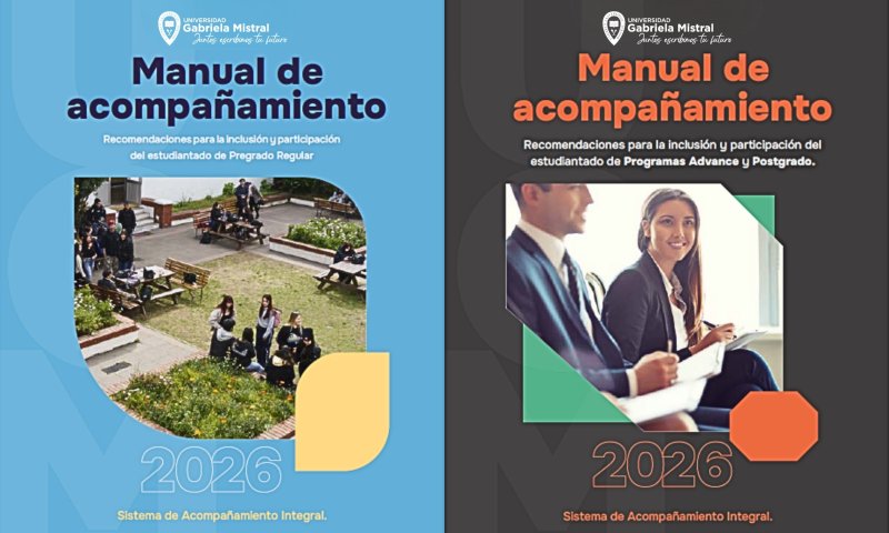 Universidad Gabriela Mistral presenta la tercera edición de su Manual de Acompañamiento Estudiantil
