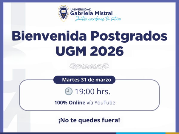 ¡UGM dará la bienvenida a sus nuevos estudiantes de postgrados!