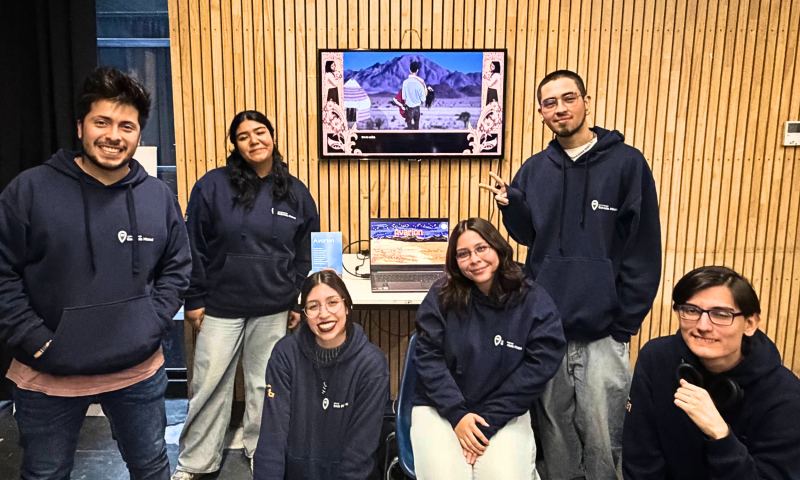 Estudiantes de Diseño en Interacción Digital UGM presentan trabajos en Processing Community Day Chile 2026