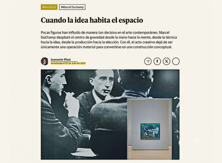 Decana Jeannette Plaut reflexiona sobre el legado de Marcel Duchamp y su influencia en la arquitectura y el diseño