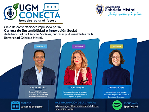 Podcast UGM Conecta estrena su primer capítulo con una conversación sobre el mundo de las empresas