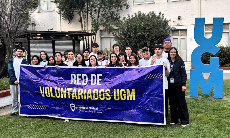 Mistralinos participaron en la segunda versión del Voluntariado Social Calle de la UGM