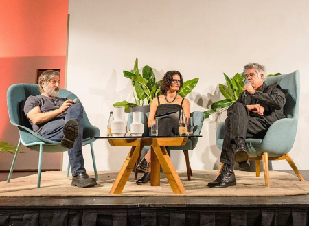 Decana Jeannette Plaut condujo conversatorio con los Premios Nacionales de Arquitectura 2026